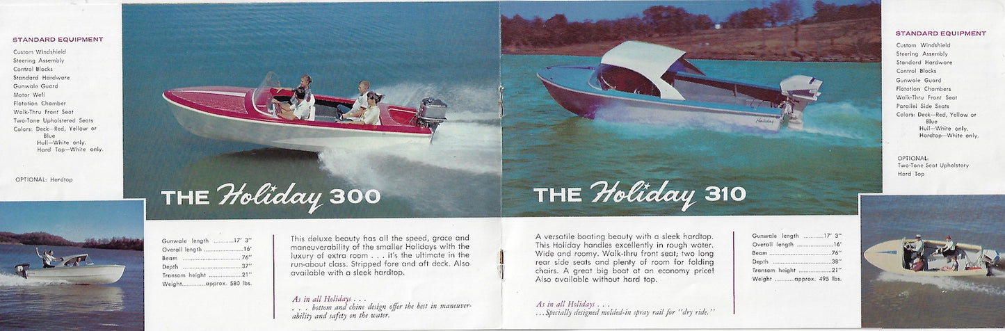 Holiday Plastics 1960s Brochure