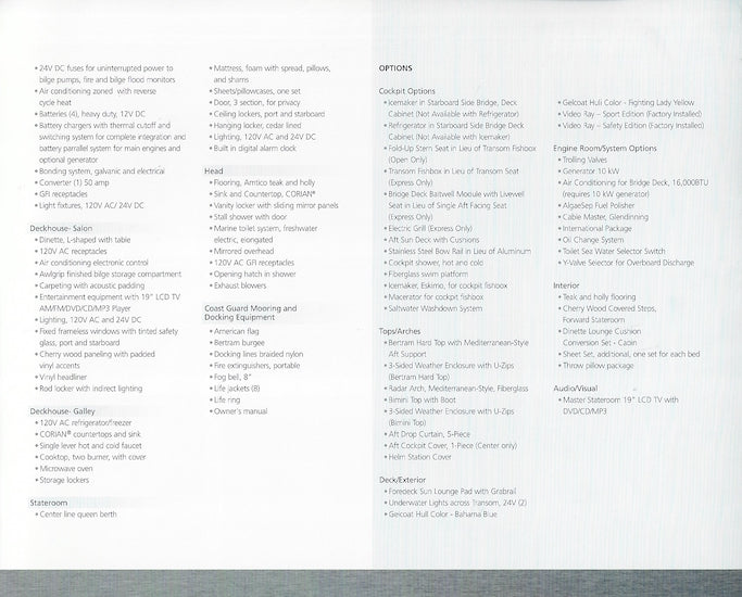 Bertram 360 Brochure