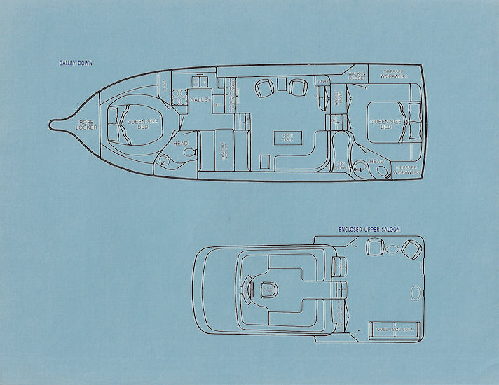 Bluewater 46 Motor Yacht Specification Brochure