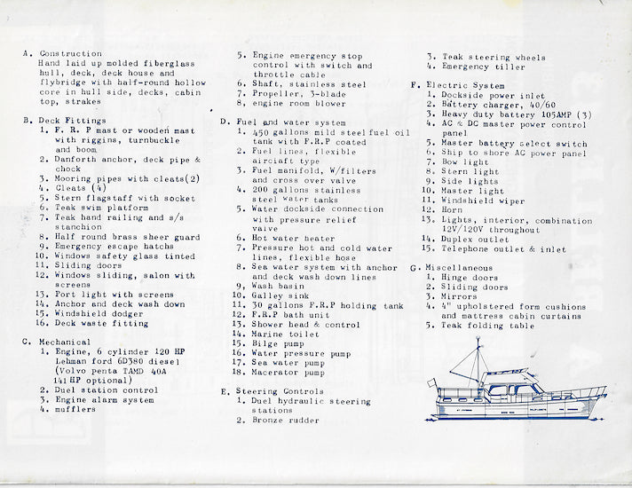 La Belle 43 Brochure