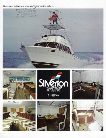 Silverton 31 Sedan Brochure