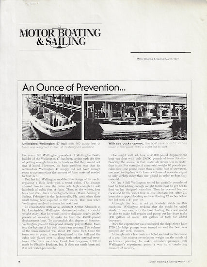 Wellington 47 Brochure