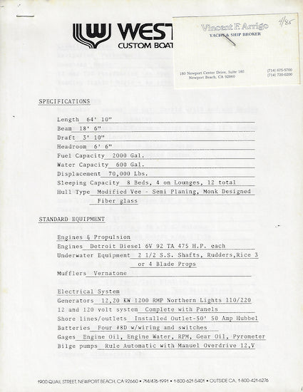 Western 64 Brochure
