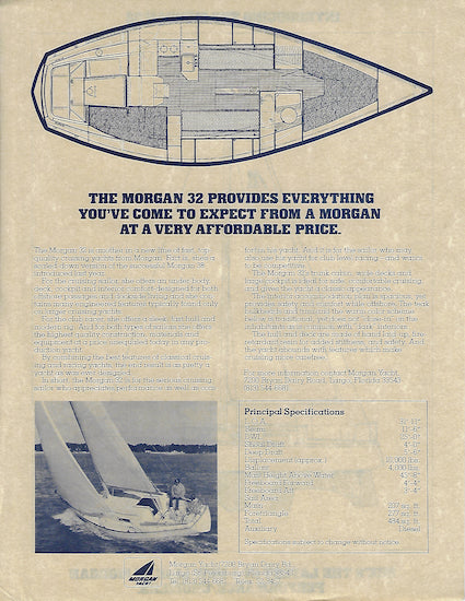 Morgan 32 Specification Brochure
