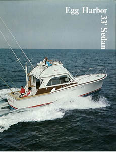 Egg Harbor 33 Sedan Brochure
