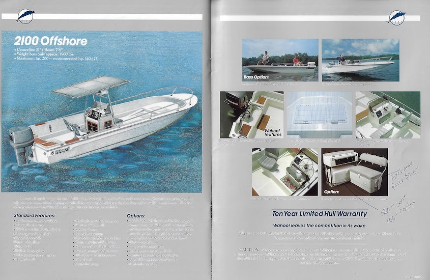Wahoo! 1988 Brochure