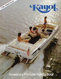 Kayot 1980s Deck Boat Brochure