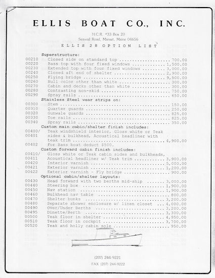 Ellis 28 Study Packet Brochure