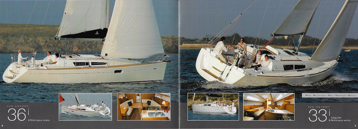 Jeanneau 2010 Sun Odyssey Mini Brochure