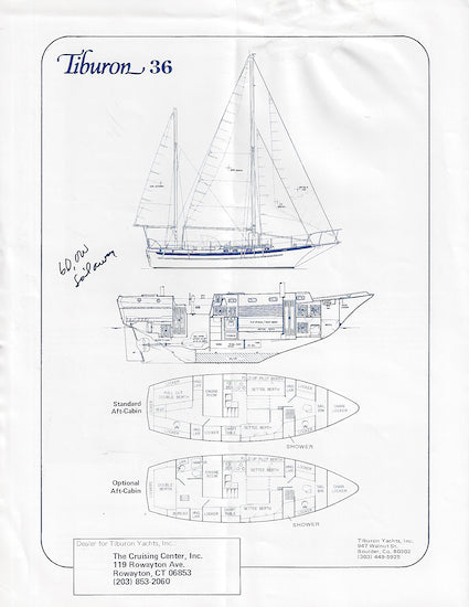 Tiburon 36 Brochure