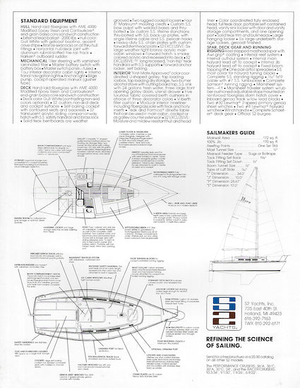 S2 27 Performance Cruiser Brochure