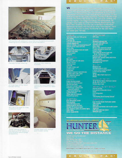 Hunter 280 Brochure