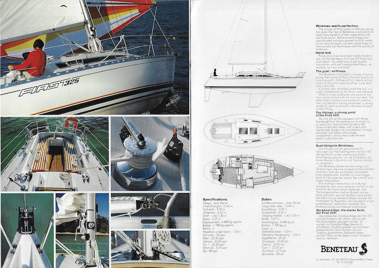 Beneteau First 325 Brochure