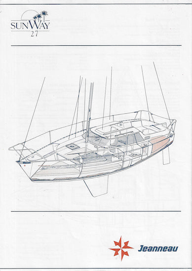 Jeanneau Sun Way 27 Specification Brochure