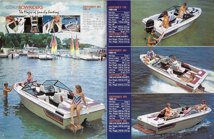 Cobia 1985 Brochure