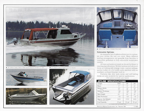 Almar The Jetline Brochure