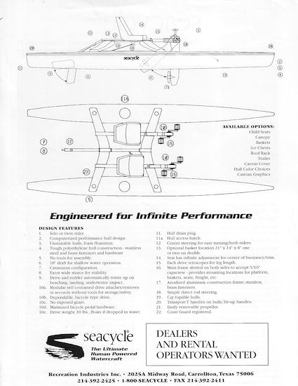 Seacycle Brochure