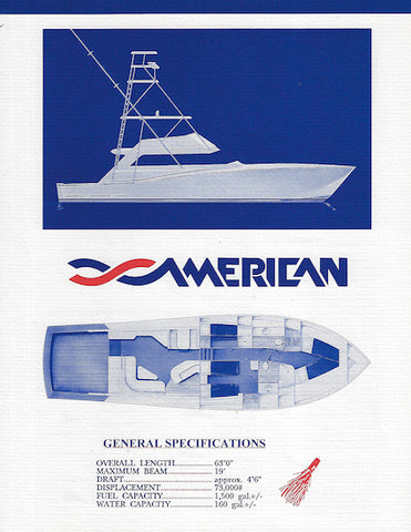ACY American 63 Specification Brochure