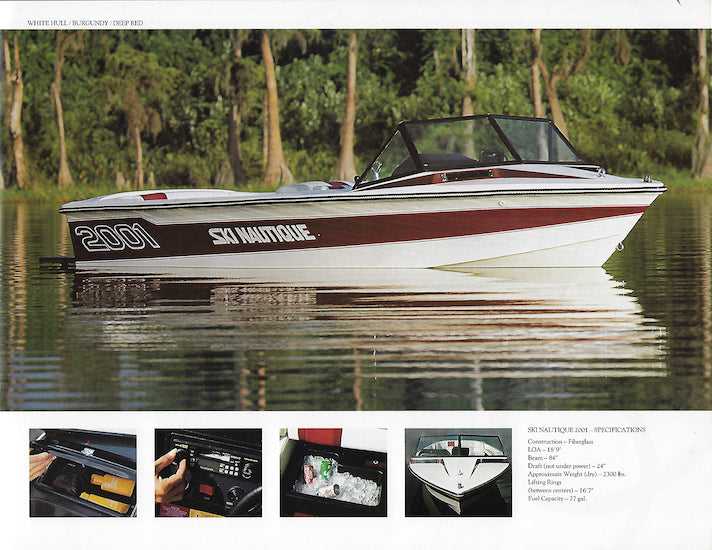 Correct Craft 1987 Nautiques Brochure