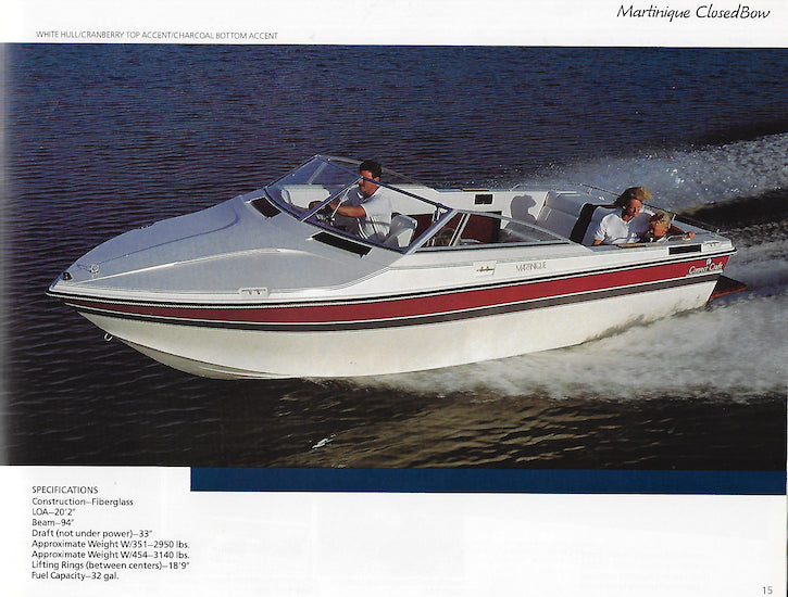 Correct Craft 1989 Nautiques Brochure