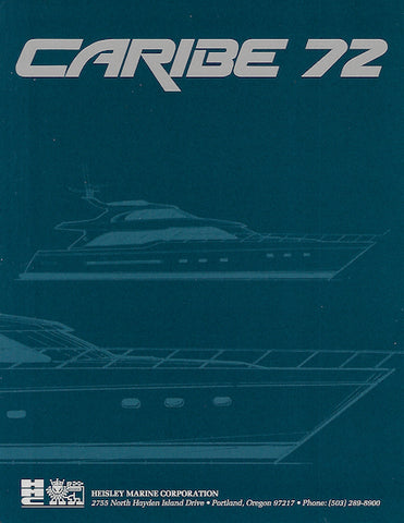 Heisley Caribe 72 Specification Brochure