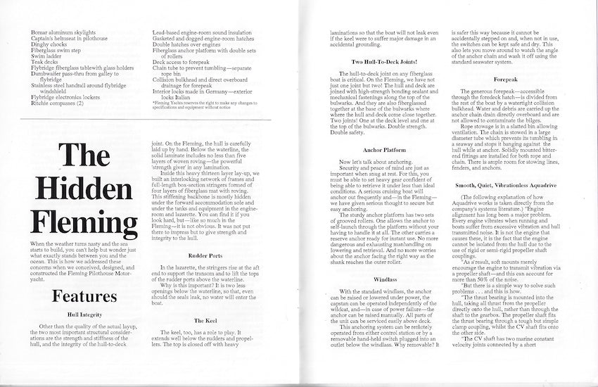 Fleming Facts Brochure