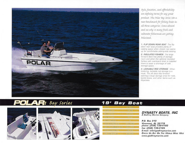 Polar Bay Boat 19 & 21 Brochure