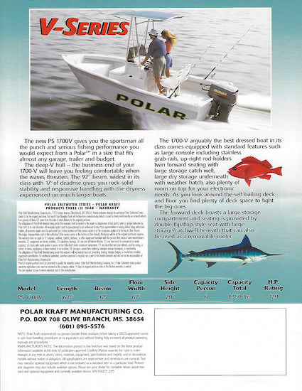 Polar 1995 Brochure