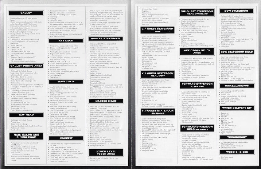 Lazzara 80 Specification Brochure