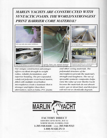 Marlin 350SF Brochure