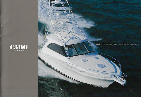 Cabo 44 Express & Hardtop Express Brochure