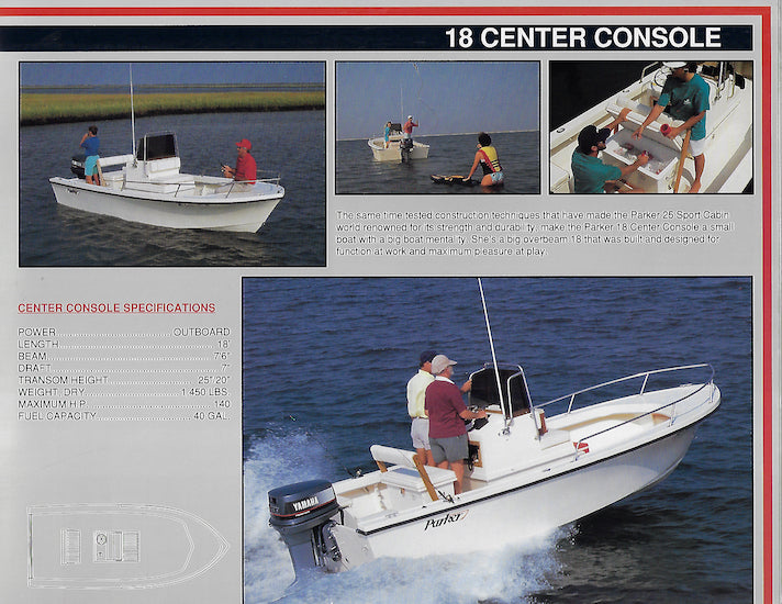 Parker 1990s Brochure