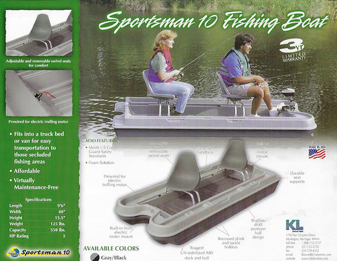 KLSportsman 10 Fishing Boat Brochure – SailInfo I