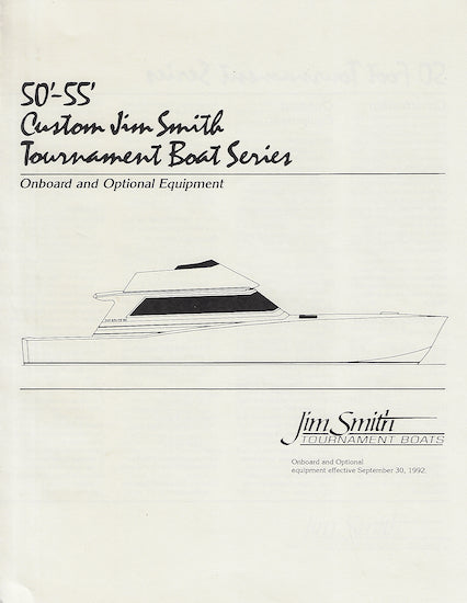 Jim Smith Boats Brochure Package