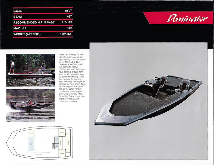 Venture 1980s Brochure