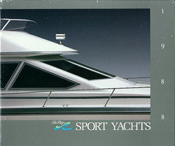 Sea Ray 1988 Sport Yachts Brochure