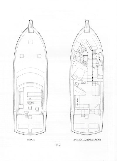 Hatteras 54 Convertible Specification Brochure – SailInfo I ...