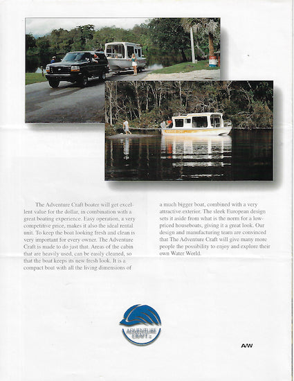 Adventure Craft Brochure