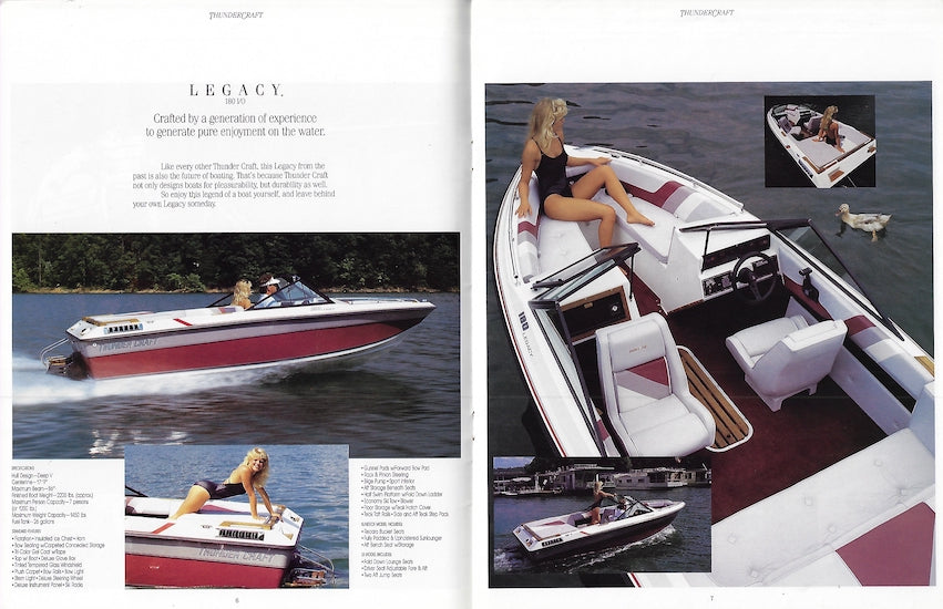 Thunder Craft 1980s Brochure