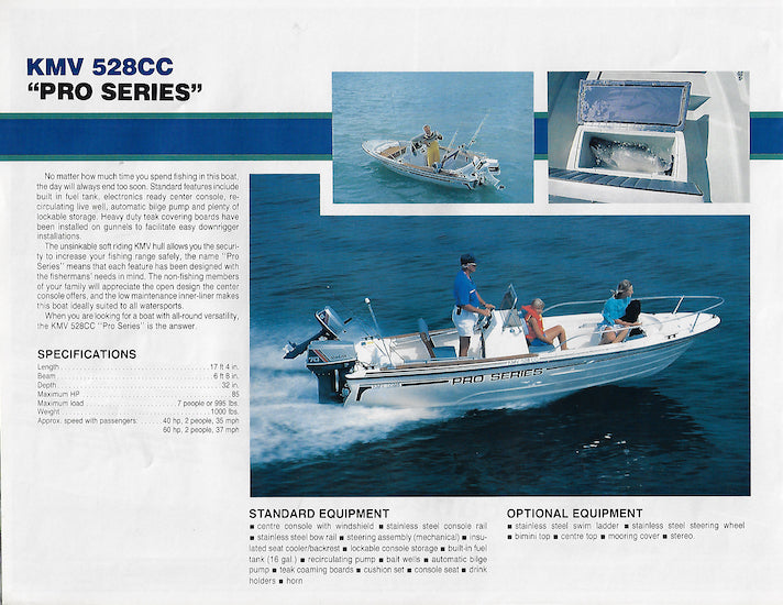 KMV 1980s Brochure