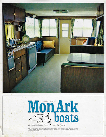 Monark Houseboat Brochure