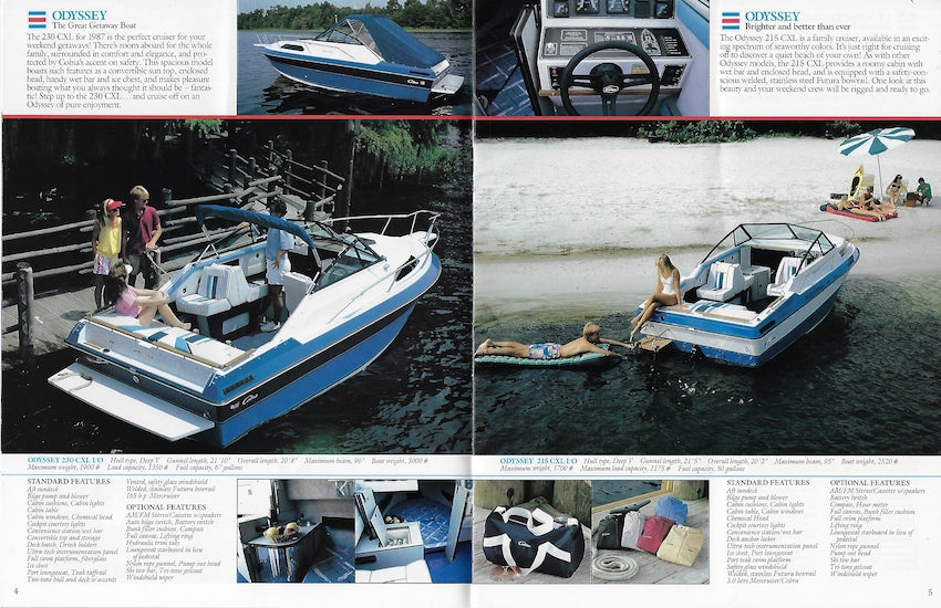 Cobia 1987 Brochure