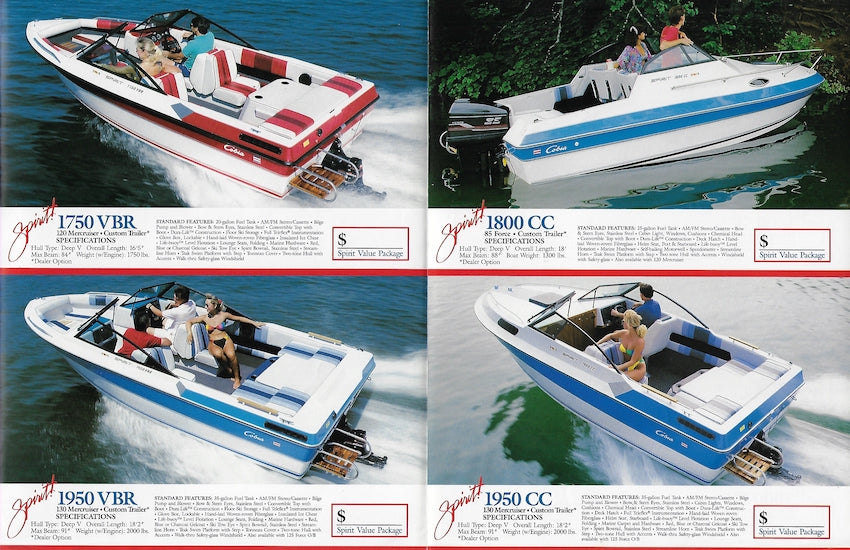 Cobia 1989 Spirit Brochure