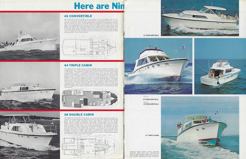 Hatteras 1969 Brochure