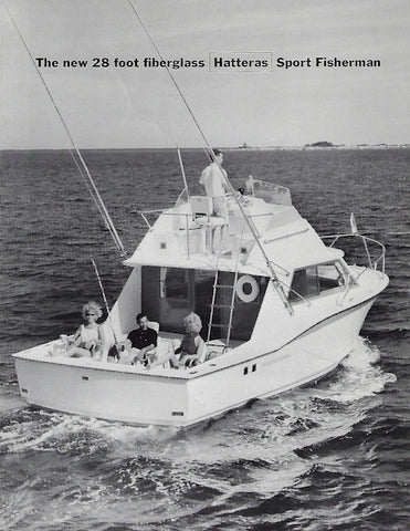 Hatteras 28 Sport Fisherman Brochure