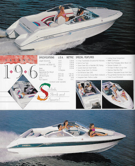Regal 1993 Brochure