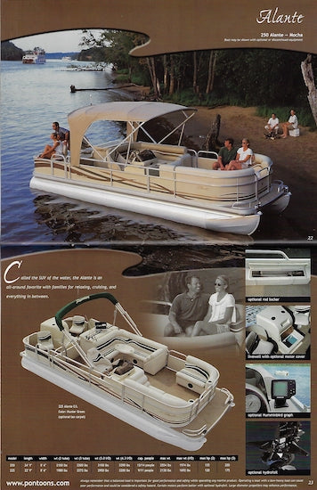 Premier 2001 Pontoon Brochure