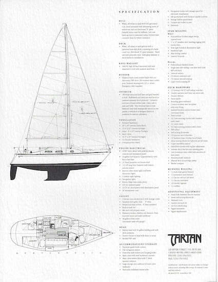 Tartan 28 Piper Brochure