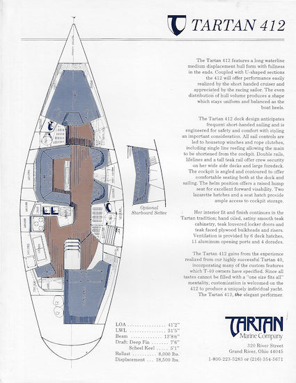 Tartan 412 Launch Brochure