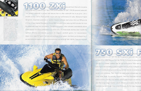 Kawasaki 2001 Jet Ski Brochure – SailInfo I boatbrochure.com